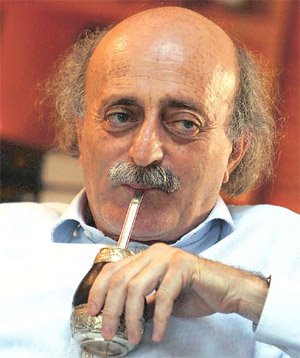 Walid Jumblatt Drinking Matte
