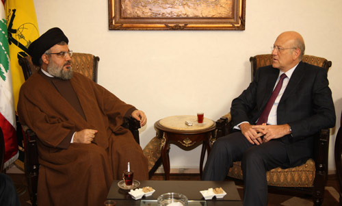 Nasrallah and Mikati